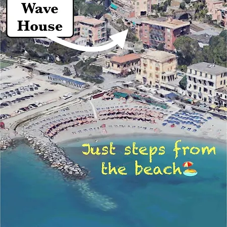 דירה Wave House Cosy Yet Modern In A Prime Location, Oceanfront, Private Terrace And Air Conditioning מונטרוסו אל מארה